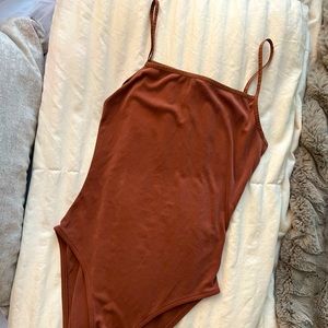 Leith Brown Bodysuit